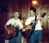 An early unplugged gig at the Village Tavern, probably 1990.