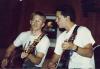 An early unplugged gig at the Village Tavern, probably 1990.
